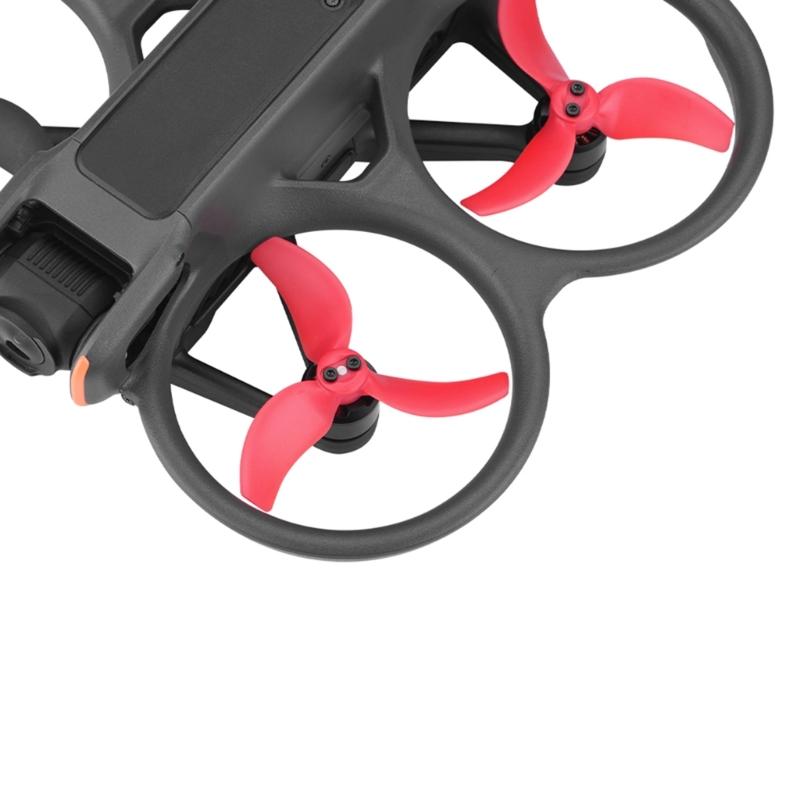 2/4Pair Colorful Flight Propellers for Avata 2 Flight Powerful Propellers with Screws ,Tool  Low-Noise Propellers