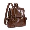 Disney Mickey Korean Style College Casual Lightweight High-Value Stain-Resistant Minimalist Trendy Versatile Backpack Women backpack Brown BMK-72172