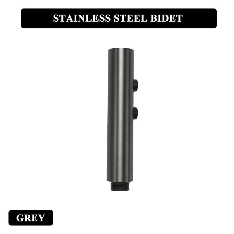 Handbrause Bidet Sprayer Set Hochdruck Dual-Modus Edelstahl Sprühpistole Dusche Selbstreinigend Badezimmerzubehör