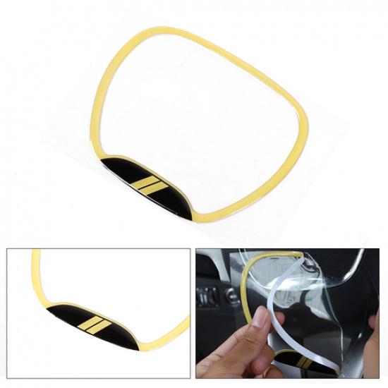 Steering Wheel Bezel Decor Trim For Dodge Charger &Challenger&Durango Yellow