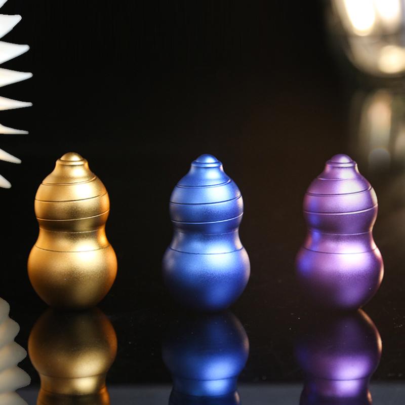 EDC Magnetic Levitation Cucurbits Fidget Spinner EDC Anxiety Stress Relief Toy for Adults Office Desk Toys for Adult Gift