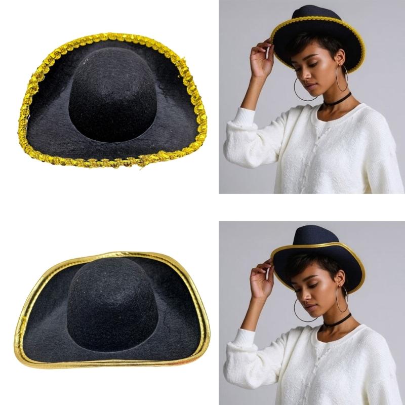 Cappello da Pirata Costume da Pirata Cappelli Accessori da Pirata Divertente Cappello da Festa per Travestimento Halloween Cosplay Accessori per Costumi