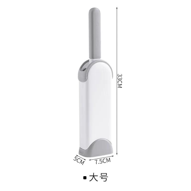 

Волшебная одежда, средство для удаления ворса, многоразовая роликовая щетка для шерсти домашних животных и кошек, многоразовые щетки для чистки статической пыли, ручной инструмент для чистки серый