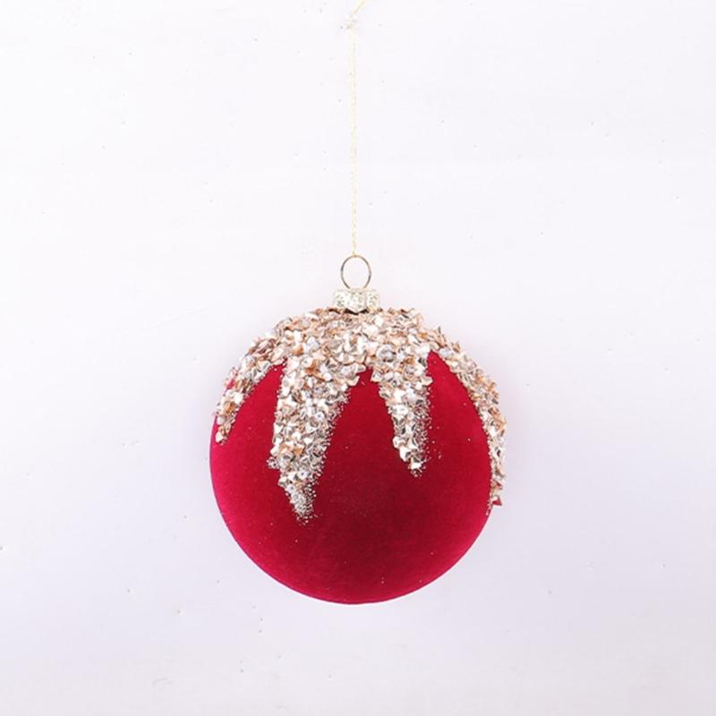 Holiday Display Baubles, 16 Count, 7.5 Cm Textured Tree Set with Light-Catching Finish for Window, Shelf, and Party Use
