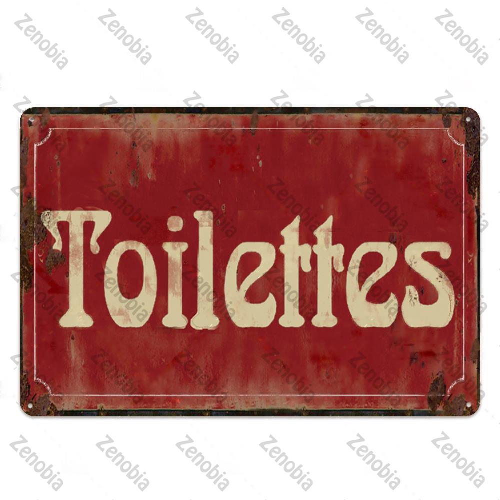 

Quote Tin Sign Plaque Metal Vintage Cuisine Cour Des Miracles Metal Sign Home Decor Decorative Metal Poster Wall Art Decoration 20x30cm