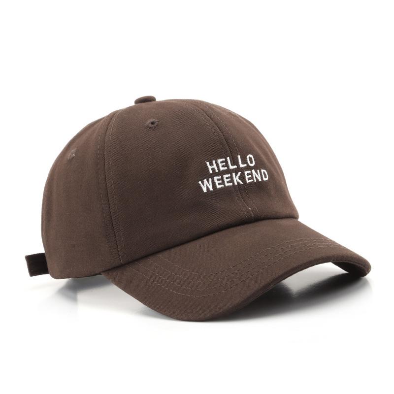 Print Baseball Cap For For Men And Women Embroidered Peaked Hat Cotton Soild Color Duck Tongue Caps Outdoor Use Sun Visors Ricygvm Fashion Letter