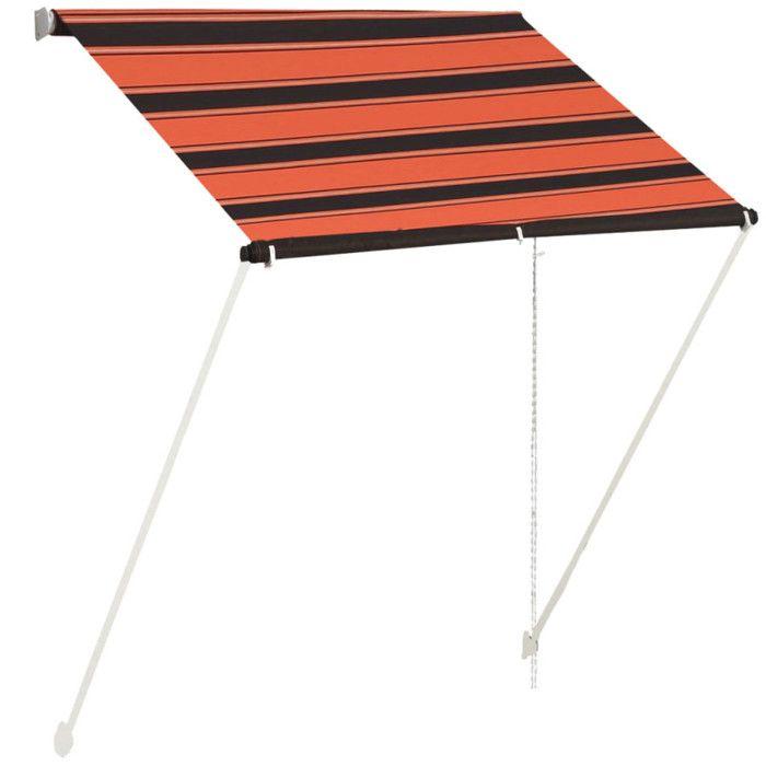 VidaXL Auvent Rétractable Store de Terrasse Auvent de Balcon Jardin Extérieur Résistant aux UV Ombrage des Fenêtres 150x150 145894