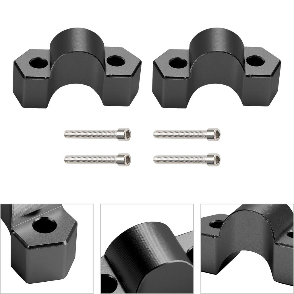 Artudatech Motorcycle Handlebar Riser for F50 GS/Adventure 2018-2023 25mm 1" M8 Allen Bolt Motorcycle Handle Riser Aluminum Black