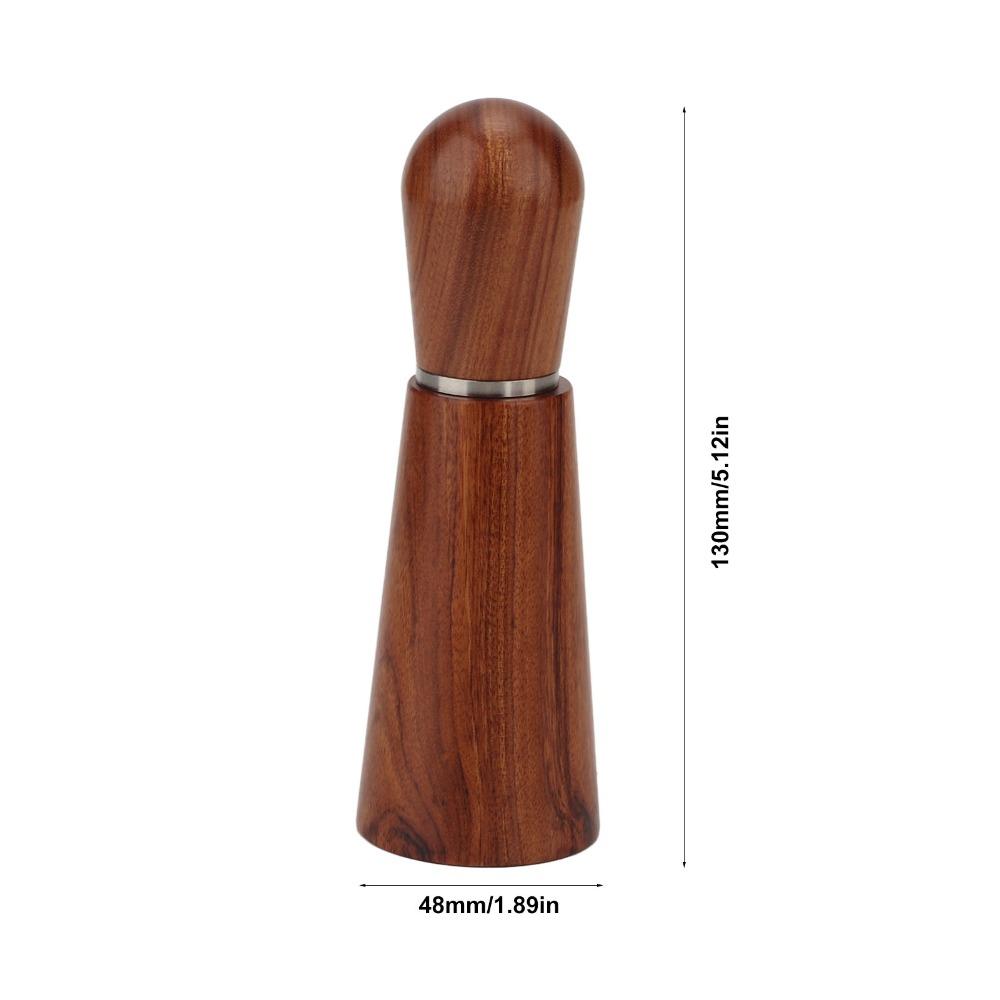 Wooden Handle Coffee Stirring Tool 8 Pins Coffee Needle Distributor For Professional Coffee Shop