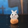 Halloween Små Dekorative Gjenstander Mikrolandskap Bonsai Sukkulentdekorasjon Kanin Mikrolandskap Resin Tilbehør