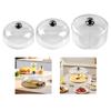 Plate Cover Made of Transparent PP with Practical Handle for Cakes Snacks Fruit Family