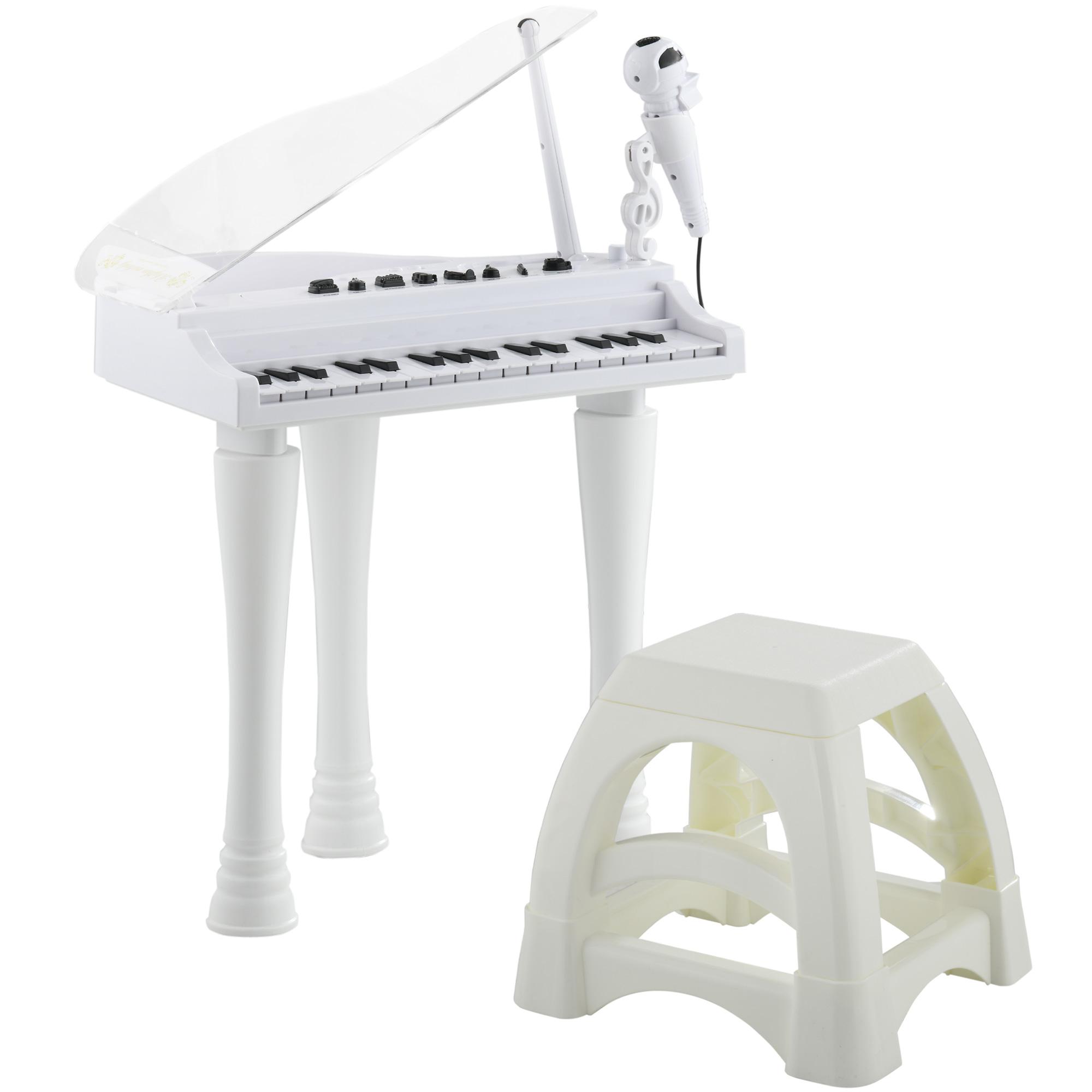 32-Key Children`s Piano Set with Microphone