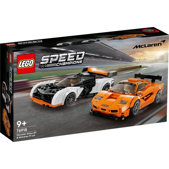 LEGO Speed Champions McLaren Solus GT & McLaren F1 LM 581-Piece Set