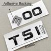 AAABV1 3D ABS Car Letters Logo V6 TSI 280 300 Sticker Rear Trunk Badge Emblem Decals For SKODA Octavia RS Combi Superb Kodiaq GT VRS