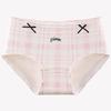 Girl Spring and Autumn Lovely Printed Bow Comfortable Breathable Waist Cotton Crotch Triangle Briefs