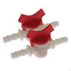 2x Liquid Flow Regulator Water Shutoff Valve Straight