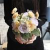 Simulate Rose Bouquet Artificial Flower Bridal Bouquet Home Wedding Decoration