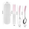 Portable Stainless Steel Travel Utensil Set