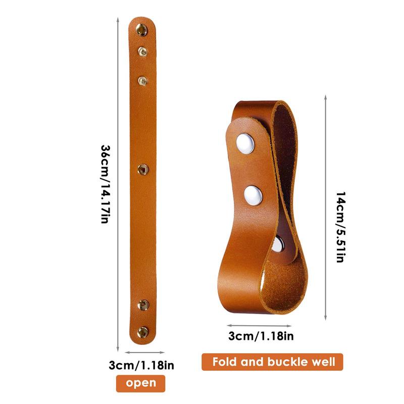 Belt Loopes Bullwhip Holder Bullwhip Holder Handmade Belt Whips Holder Horse Riding Whips Durable Halloween Leather Whip Holster