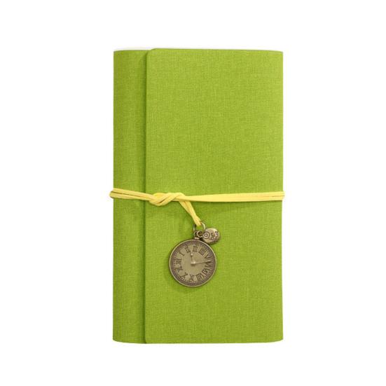 Vintage Thick Paper Journal Notebook Faux Leather White 1 Pc