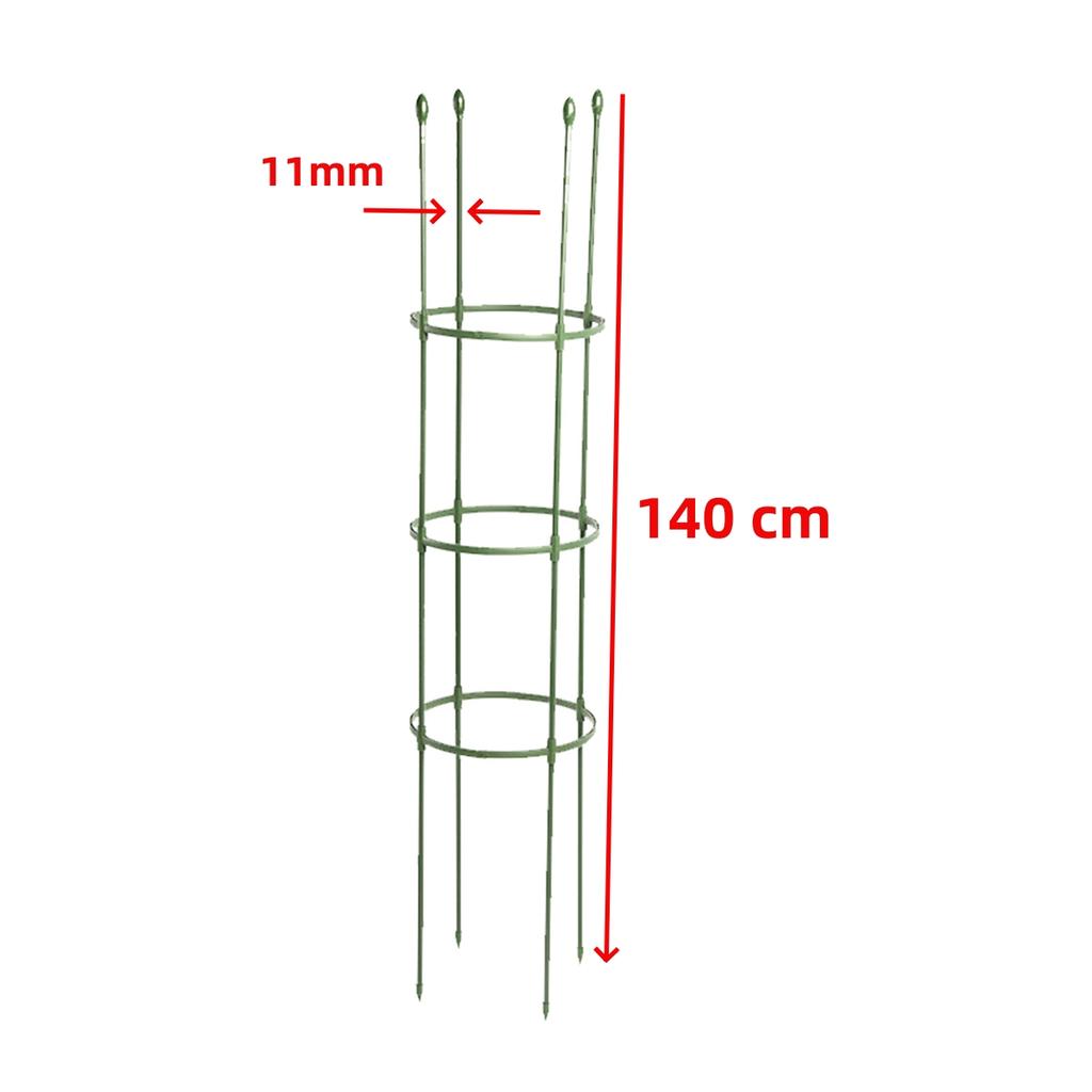 Garden Trellis Shelf Flower Tower Support Rack Plug-in Frame Rose Vine Tomato Climbing Trainer Plant Vegetable Growing Stander