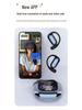 AI Smart Flip Earbuds with LCD Screen - Wireless Neckband with Long Battery Life and High Sound Quality