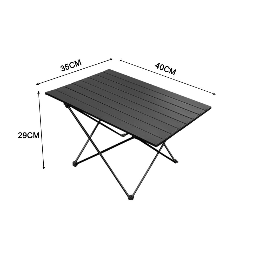 Tragbarer Ultraleichter Klapp-Campingtisch Faltbarer Outdoor-Esstisch Hohe Festigkeit Aluminiumlegierung Für Gartenparty Picknick Grill