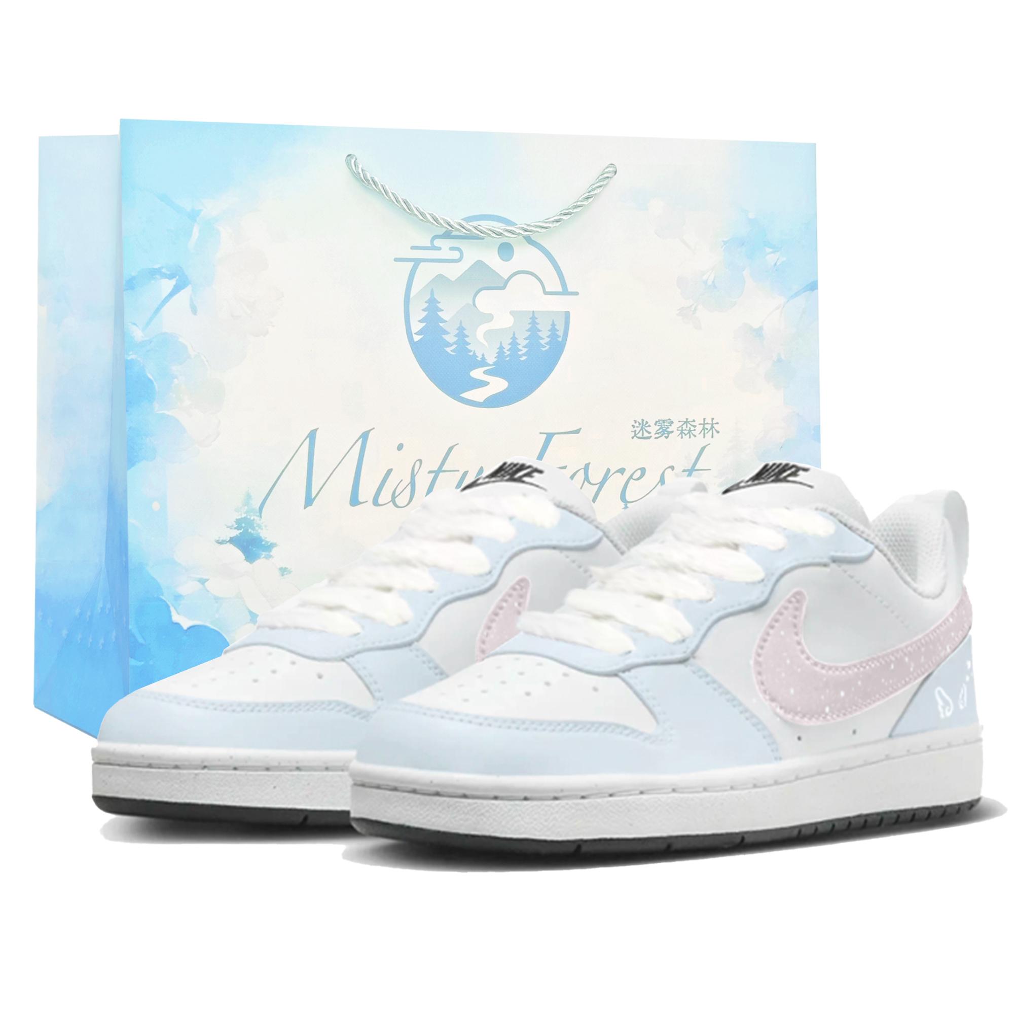 

Nike Court Borough Maris Sal Ice Brew, Shopping Bag Low top Skateboard Shoes Casual Shoes Women s Blue White DV5456-104(Team598-) 38.5