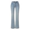 Hot Girl Low-Rise Slimming Butt-Lift Micro-Flare Slim-Fit American Style Jeans
