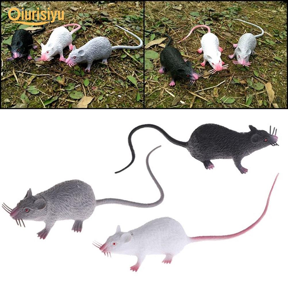 1 Stück Kunststoff Ratten Maus Modell Figuren Spielzeug