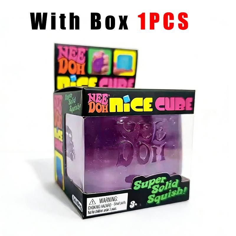 

Новый Schylling Needoh Nice Сенсорный Сжимаемый Кубик-Игрушка Для Снятия Стресса И Игрушка Для Кончиков Пальцев Для Сжимания И Игры