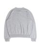 MUDSALT Cable Henley Neck Knit Melange Gray