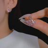 S925 Silber Zirkonia Schwan Ohrringe - Elegant, Modisch und Vielseitig