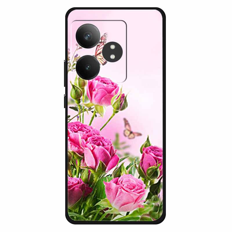 Funda For Realme GT 6T / GT 6 Cases Silicone Planet Painted TPU Soft Phone Back Cover For RMX3853 Protective Coque RMX3851  GT 6