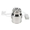 14L Goat Electric Milking Machine Portable Plug In Pulsating Vacuum Pump 304 Stainless Steel Bucket