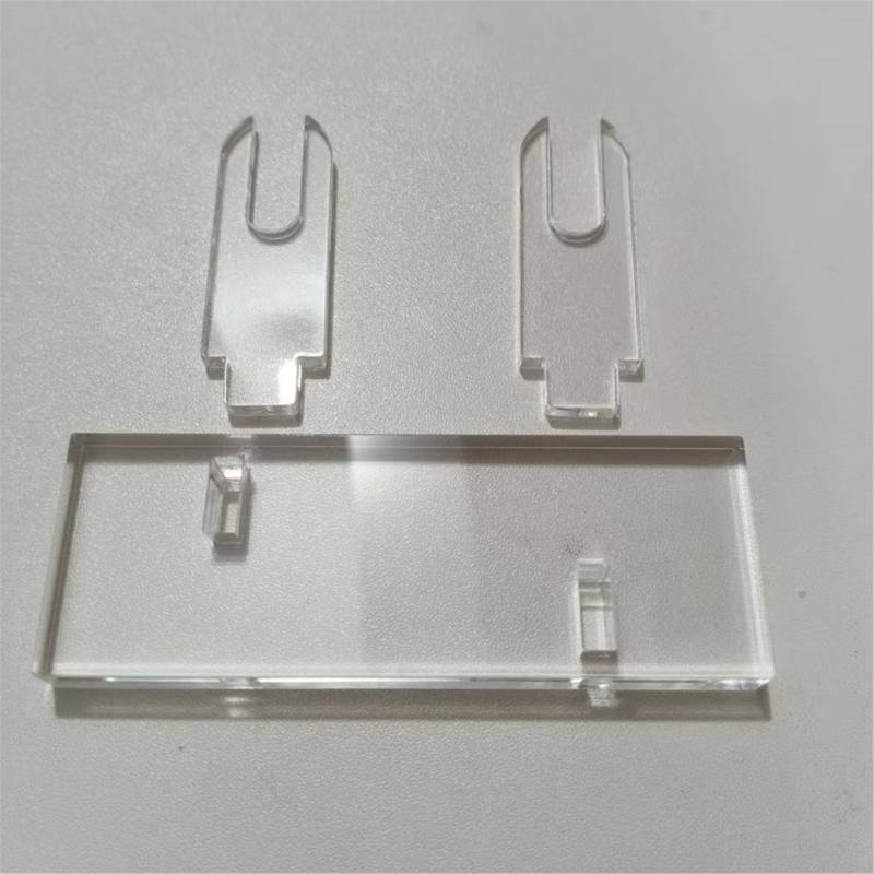 2 Piece Clear Acrylic Fan Holder Shelf With Sturdy Stable Design Elegant Fan Organizers For Collectibles Organization