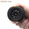5mm Hex MN99S Rubber RC Wheels for MN98 MN82, WPL C24-1 B36 D12 C64 D74-1 Off Road Car Upgrade, High-Performance RC Tire
