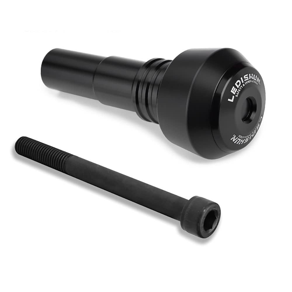 LEDISHUN Aluminum Muffler Slider Exhaust Pipe Slider Applicable to Honda Rebel 250 Rebel 500 CBR400R NC47 NC56 CB400X CB400F CBR500R CB500F CB500X