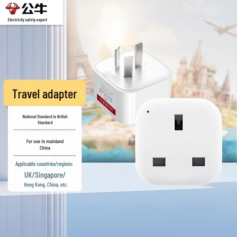 BULL International Travel Power Adapter