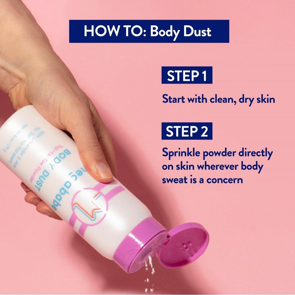 Megababe Body Dust Top To Toe Powder 6.0 Oz