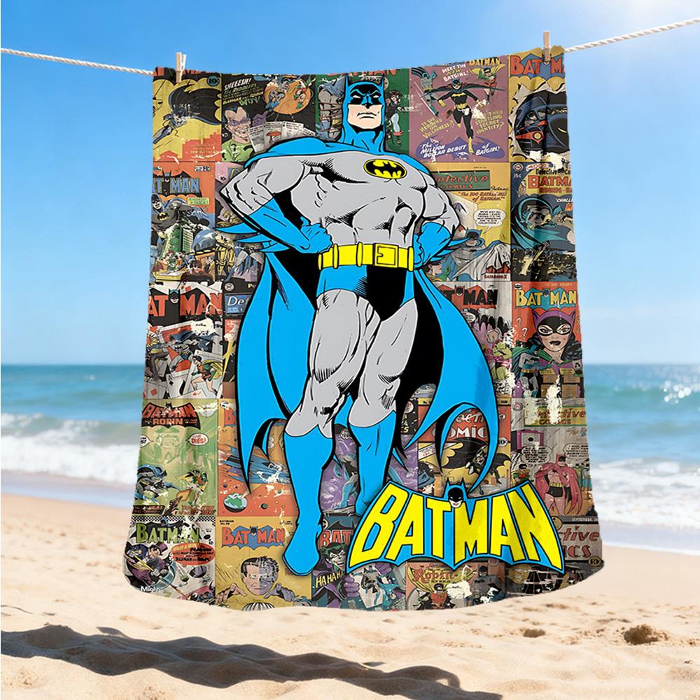 1 Stück Batman Comics Outdoor Flanell Überwurfdecke Weich, Leicht & Warm