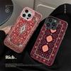Persian Carpet Floral Pattern Phone Case For IPhone 17 16 15 14 13 12 11 Pro Max Plus Pro Colorful Shell