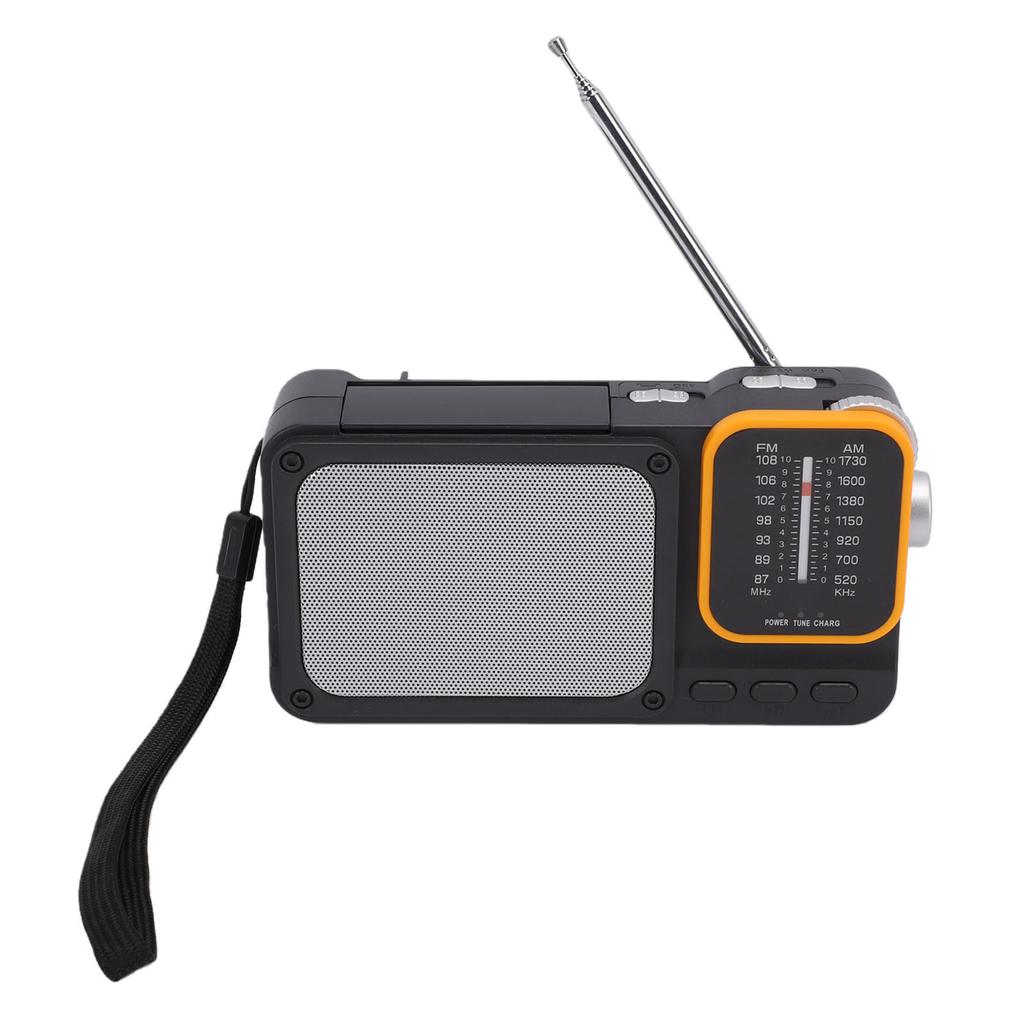AM FM Radio Tragbares Bluetooth Transistorradio mit bestem Empfang LED-Licht Speicherkartensteckplatz Kopfhöreranschluss