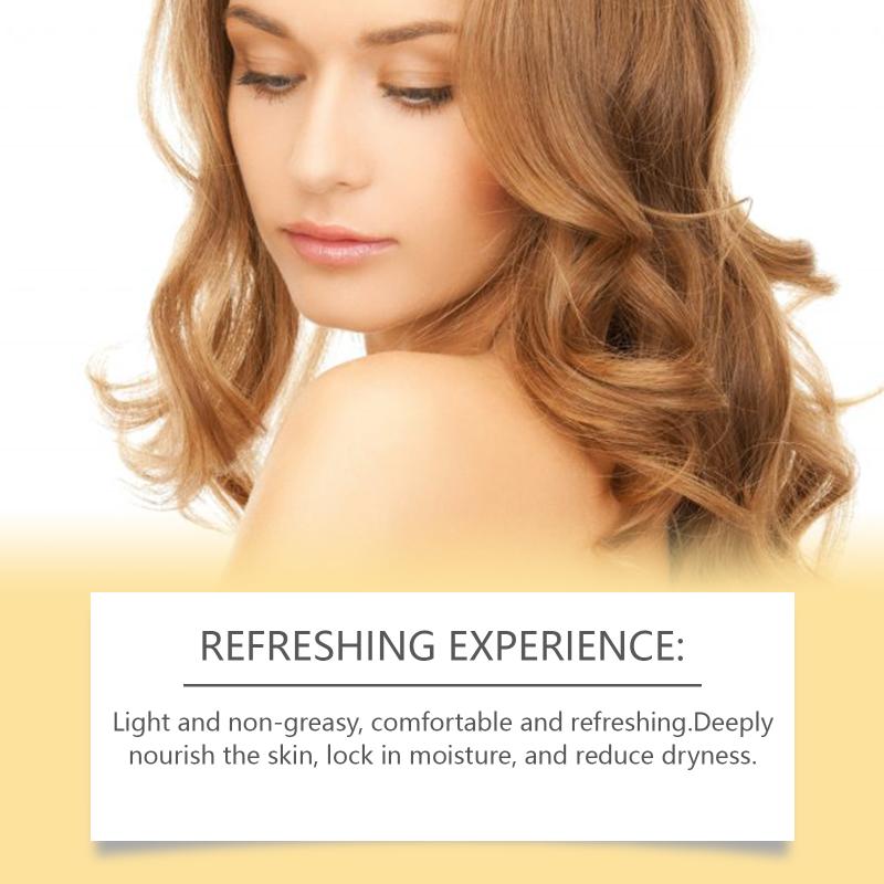 Gold Body Bath Moisturizer Nourishing Essential Oil Hydrating Gentle Cleansing for Smooth Skin