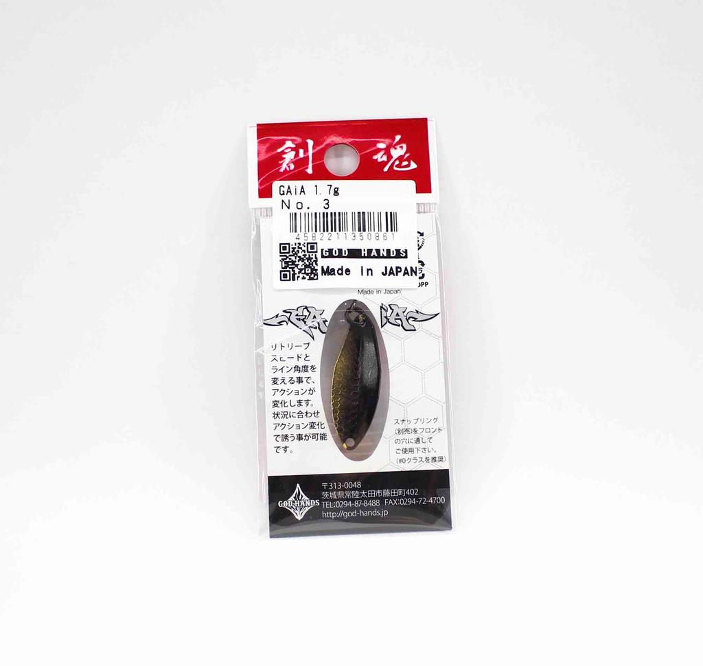 God Hands Gaia 1.7 grams Sinking Lure 03 (0861)