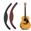 Akustikgitarre Armlehne Handschutz Handauflage Selbstklebend Folk- und Klassikgitarre Handauflage [Rotes Rosenholz, Ebenholz] Modell B