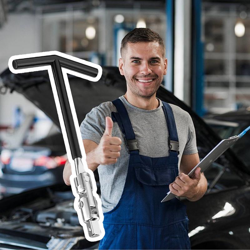 16mm 18mm 21mm 4pcs Set Spark Plug Wrench Spark Plug Removal Heavy-duty Carbon Steel Spark Plug Car Repair Tool