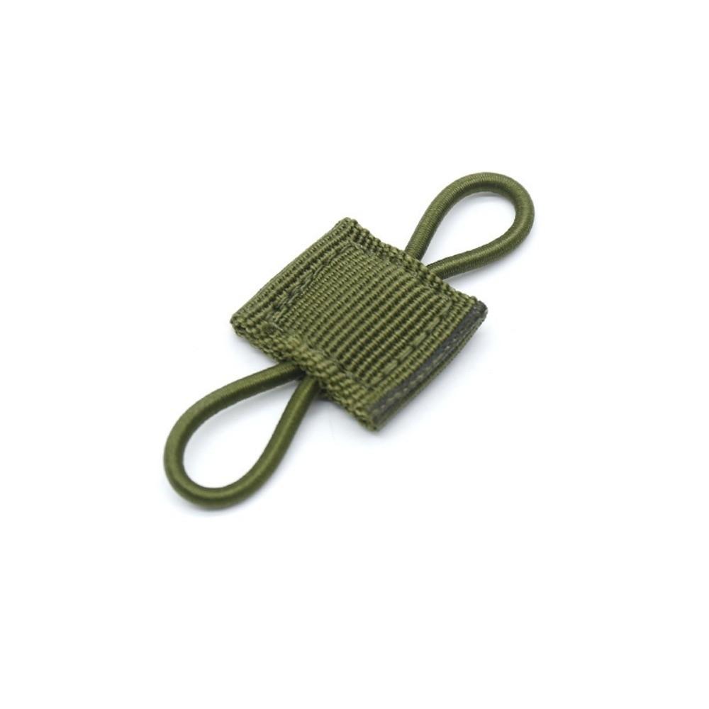 Ribbon Buckle Elastic Webbing Buckle Nylon Backpack Fix Buckle for Outdoor Hiking 10pcs зелёный