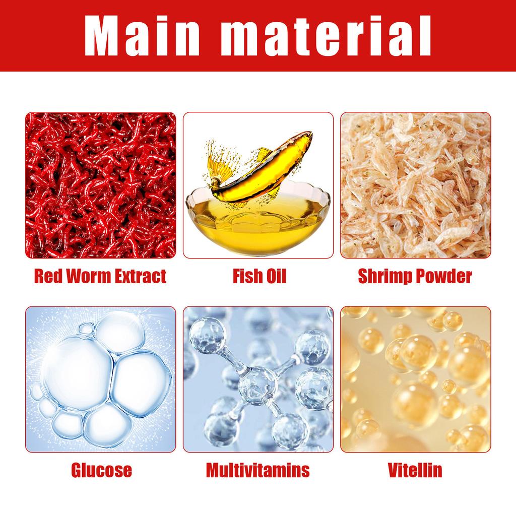 Fish Attractant Concentrated Fishing, Fast Nesting, Bloodworm, Thick Fish Attractant60ml