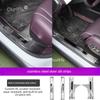 For Mazda EZ-60 EZ60 CX-6e CX6e 2026 2027 ABS steel Car Guard Cover Door Sill Threshold Scuff Plate Welcome Pedal Accessories